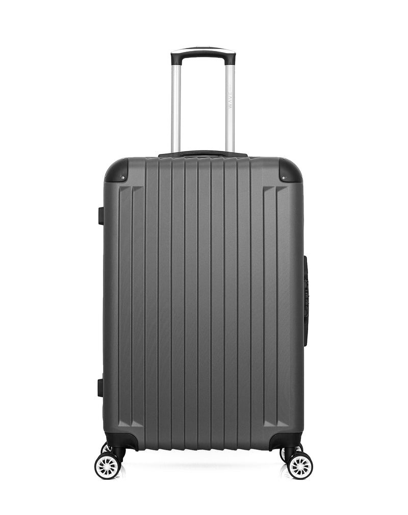 WAVE PARIS - Set de 3 Valises TAGE 75 cm 4 Roues