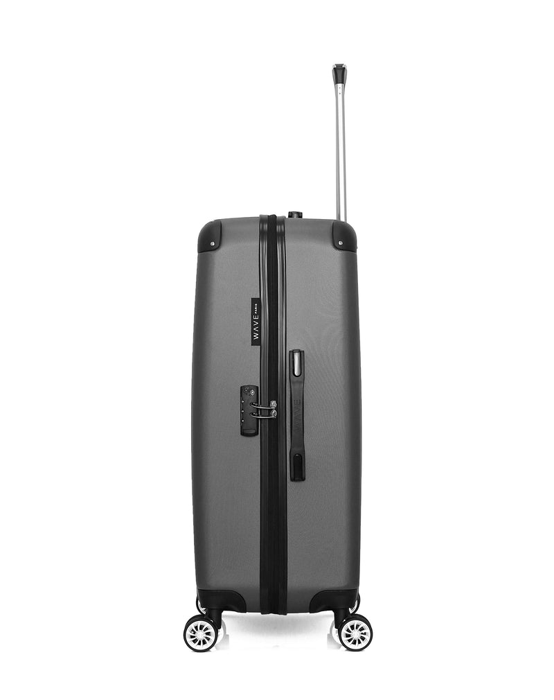 WAVE PARIS - Set de 3 Valises TAGE 75 cm 4 Roues
