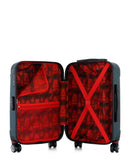 BLUESTAR - Valise Cabine TUNIS 55 cm 4 Roues