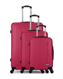 AMERICAN TRAVEL - Set de 3 Valises BRONX
