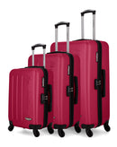AMERICAN TRAVEL - Set de 3 Valises BRONX