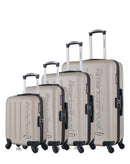AMERICAN TRAVEL - Set de 4 Valises BRONX-M