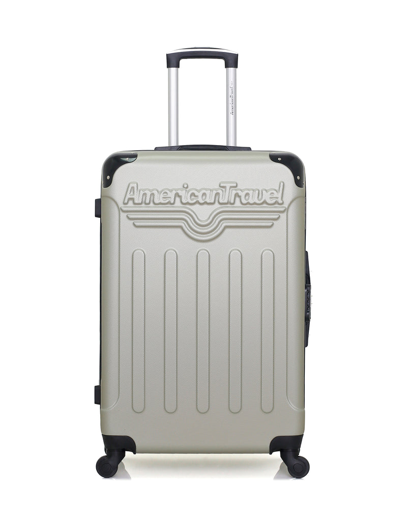 AMERICAN TRAVEL - Set de 3 Valises HARLEM-A 70 cm 4 Roues