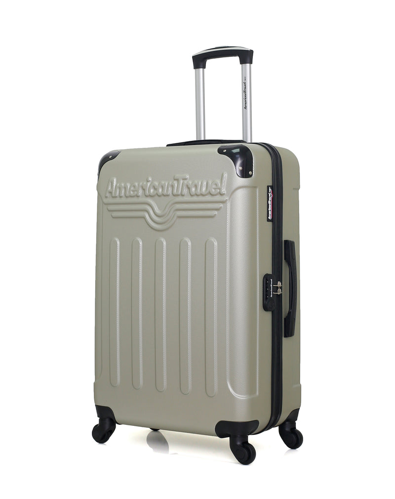 AMERICAN TRAVEL - Set de 3 Valises HARLEM-A 70 cm 4 Roues