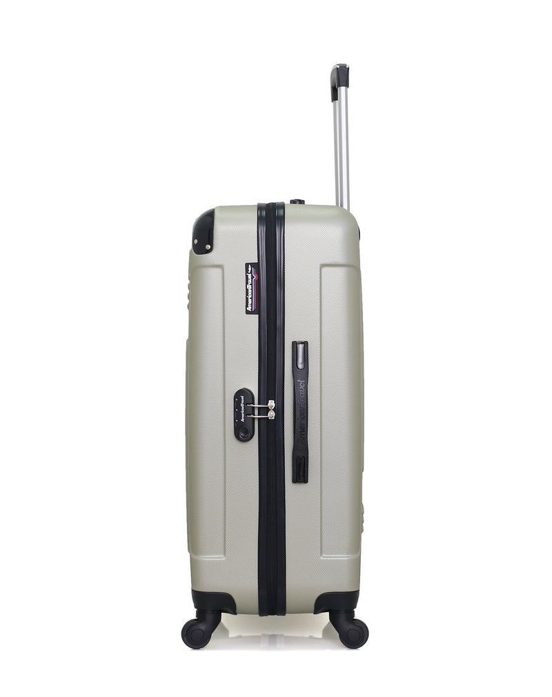 AMERICAN TRAVEL - Set de 3 Valises HARLEM-A 70 cm 4 Roues