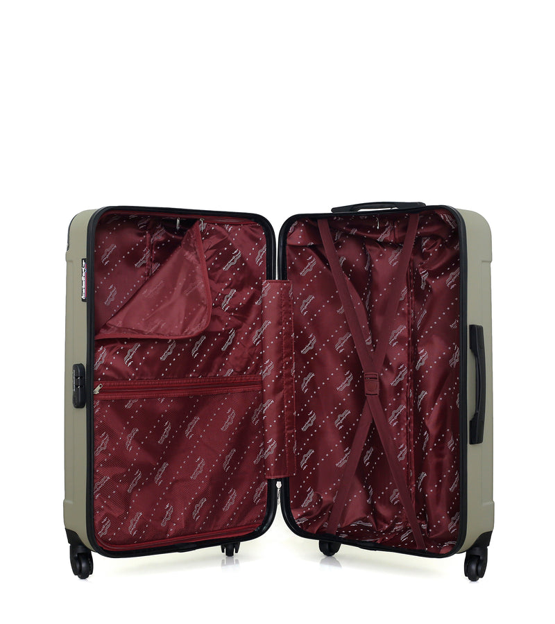 AMERICAN TRAVEL - Set de 3 Valises HARLEM-A 70 cm 4 Roues
