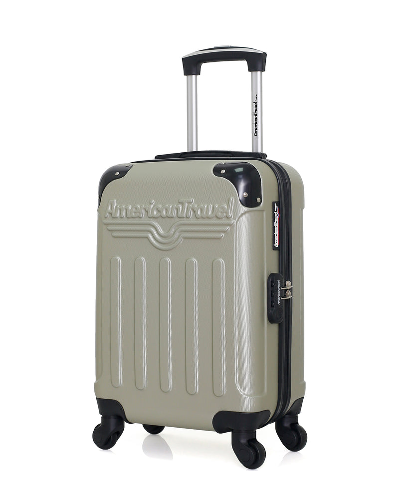 AMERICAN TRAVEL - Valise Cabine XS HARLEM-E 50 cm 4 Roues
