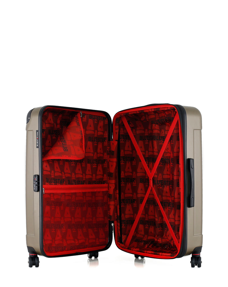 BLUESTAR - Valise Grand Format TUNIS-B 75 cm 4 Roues
