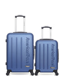 AMERICAN TRAVEL - Lot de 2 - Valises weekend et cabine BRONX