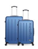 AMERICAN TRAVEL - Lot de 2 - Valises grand format et weekend BRONX
