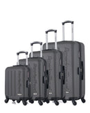 AMERICAN TRAVEL - Set de 4 Valises BRONX-M