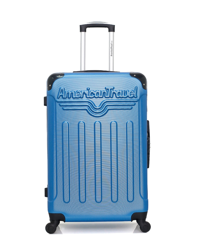 AMERICAN TRAVEL - Set de 3 Valises HARLEM-A 70 cm 4 Roues