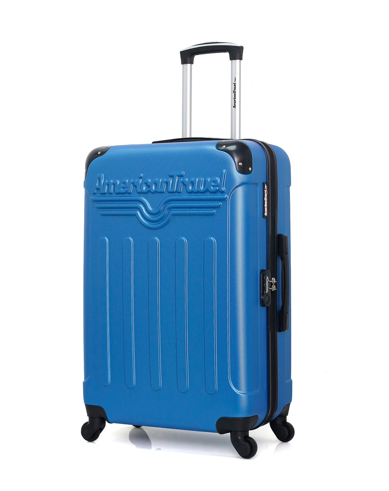 AMERICAN TRAVEL - Set de 3 Valises HARLEM-A 70 cm 4 Roues