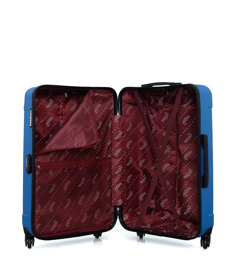 AMERICAN TRAVEL - Set de 3 Valises HARLEM-A 70 cm 4 Roues