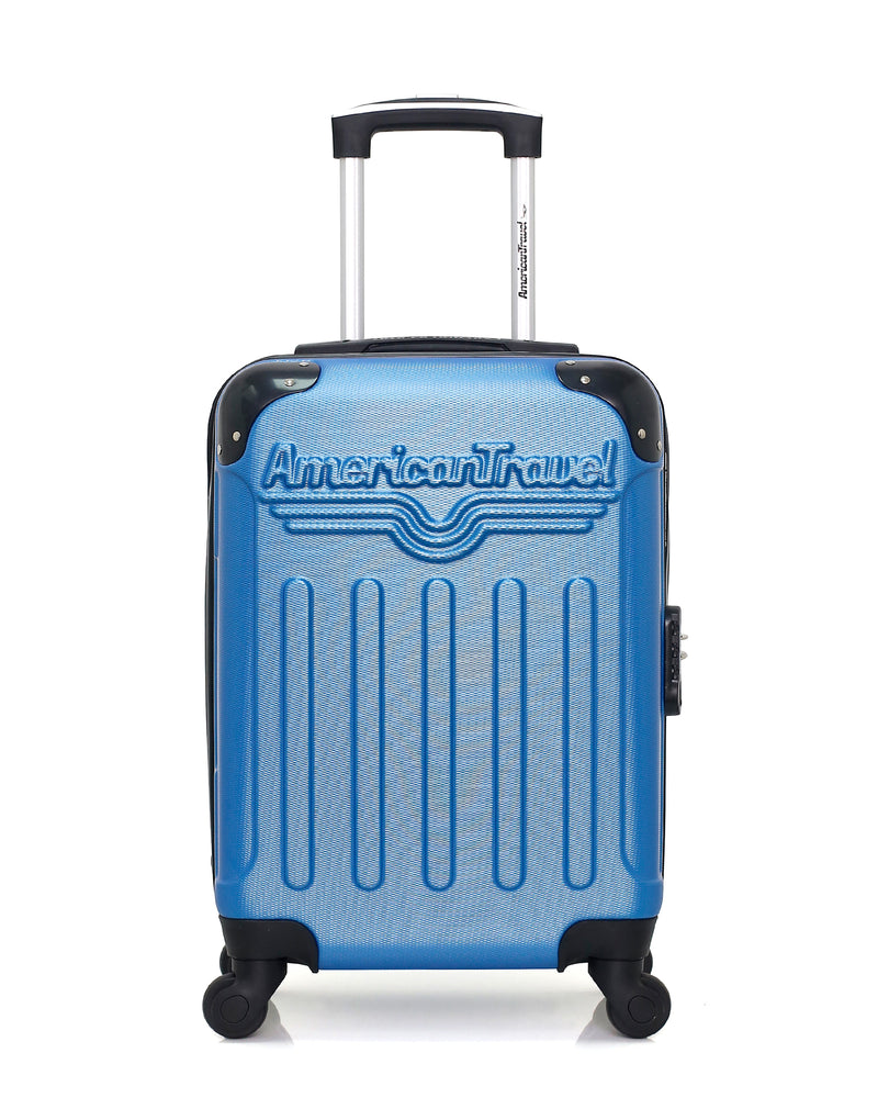 AMERICAN TRAVEL - Valise Cabine XS HARLEM-E 50 cm 4 Roues
