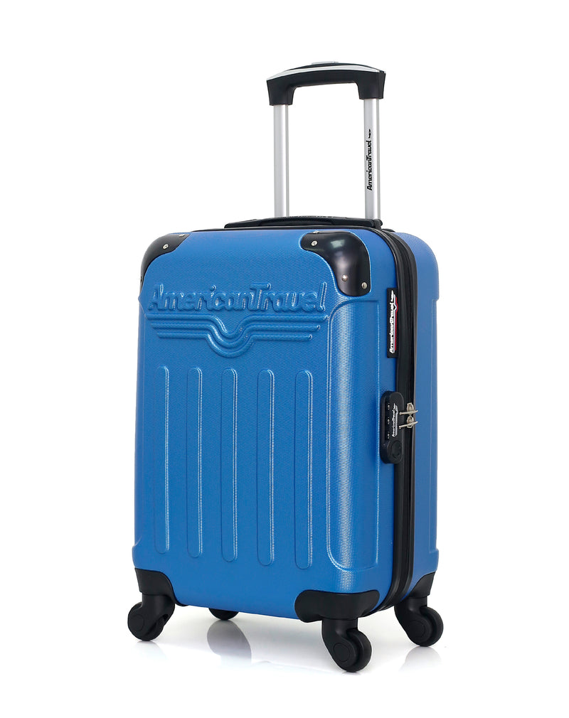 AMERICAN TRAVEL - Valise Cabine XS HARLEM-E 50 cm 4 Roues
