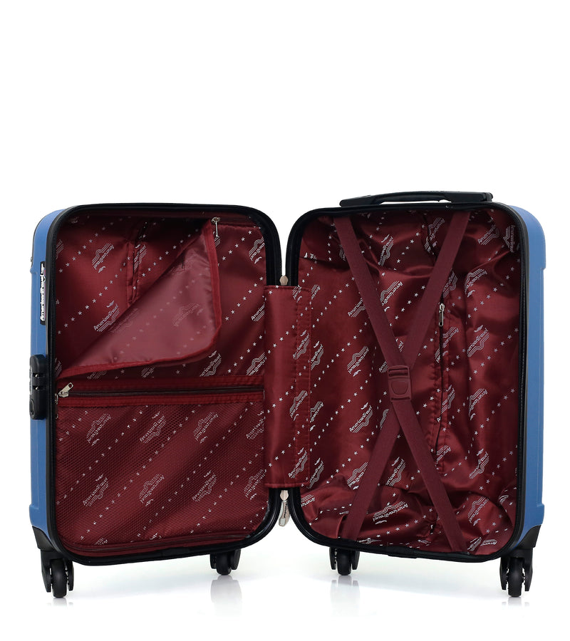 AMERICAN TRAVEL - Valise Cabine XS HARLEM-E 50 cm 4 Roues