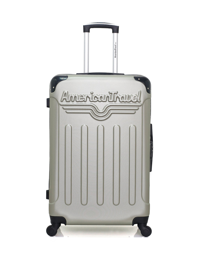 AMERICAN TRAVEL - Set de 3 Valises HARLEM-A 70 cm 4 Roues