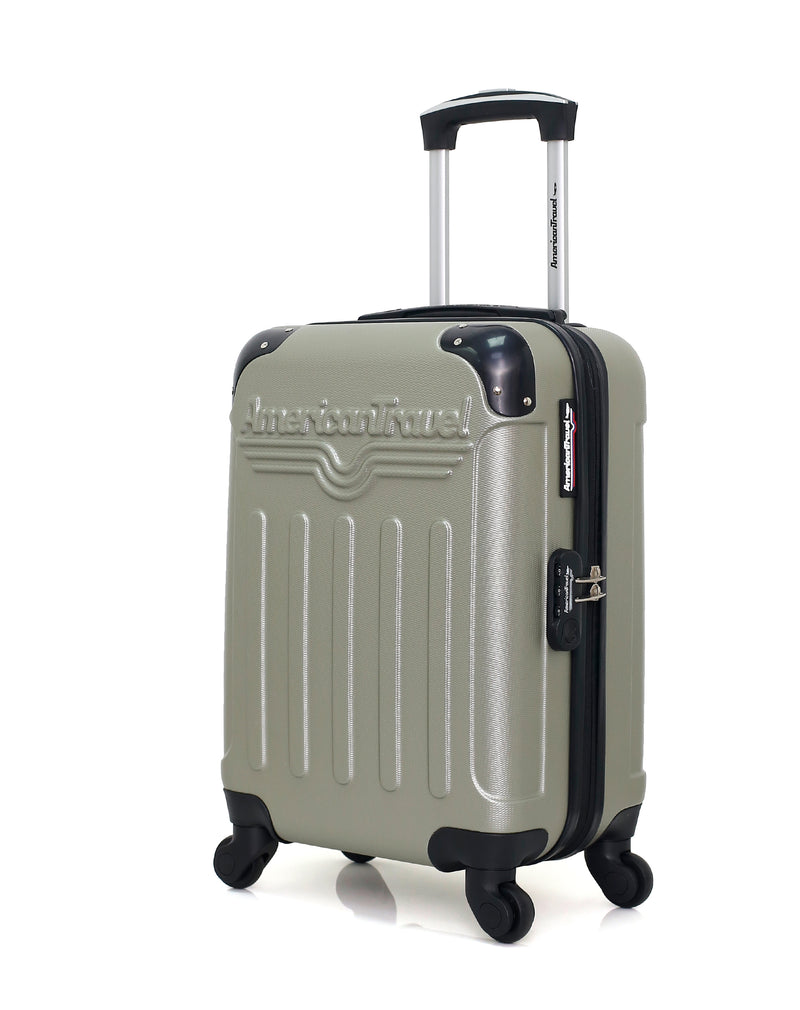 AMERICAN TRAVEL - Valise Cabine XS HARLEM-E 50 cm 4 Roues