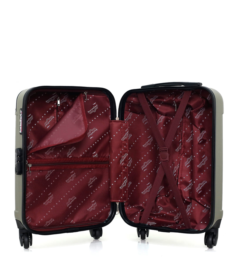AMERICAN TRAVEL - Valise Cabine XS HARLEM-E 50 cm 4 Roues