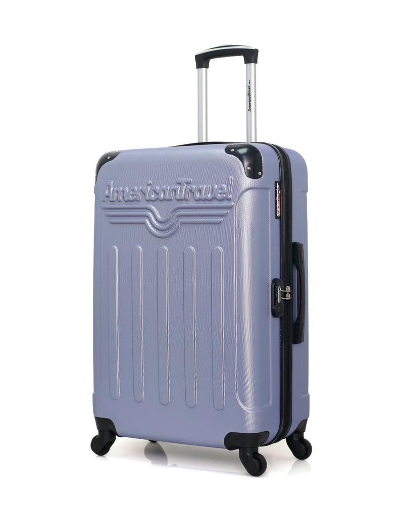 AMERICAN TRAVEL - Set de 3 Valises HARLEM-A 70 cm 4 Roues