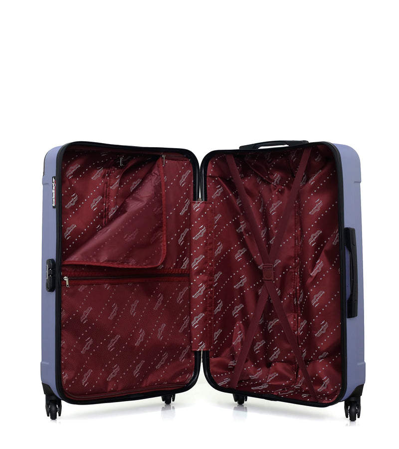 AMERICAN TRAVEL - Set de 3 Valises HARLEM-A 70 cm 4 Roues