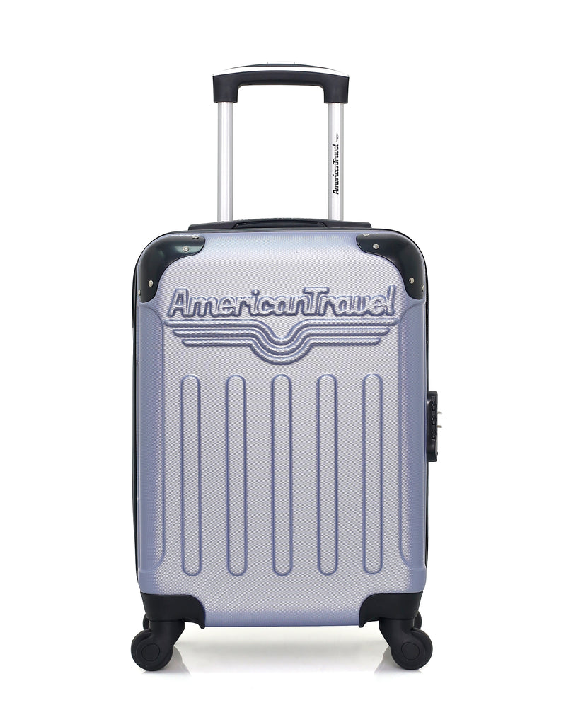 AMERICAN TRAVEL - Valise Cabine XS HARLEM-E 50 cm 4 Roues