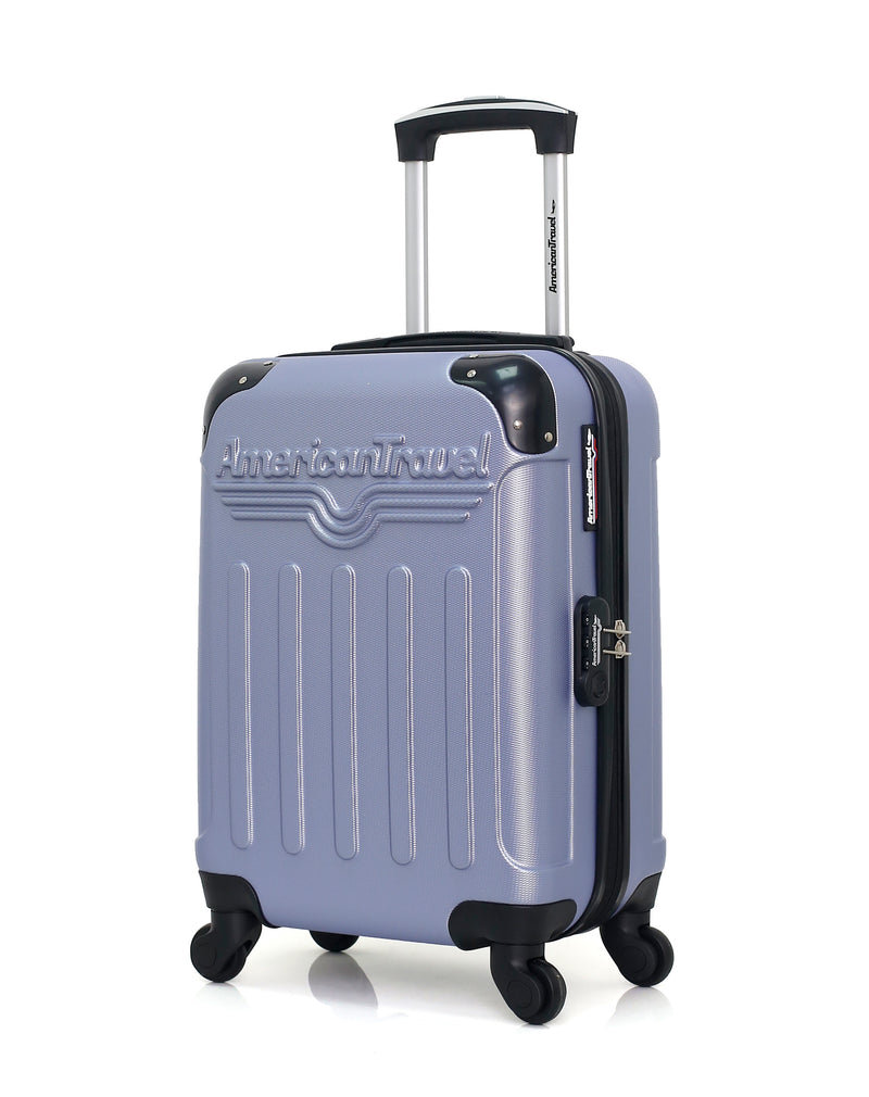 AMERICAN TRAVEL - Valise Cabine XS HARLEM-E 50 cm 4 Roues