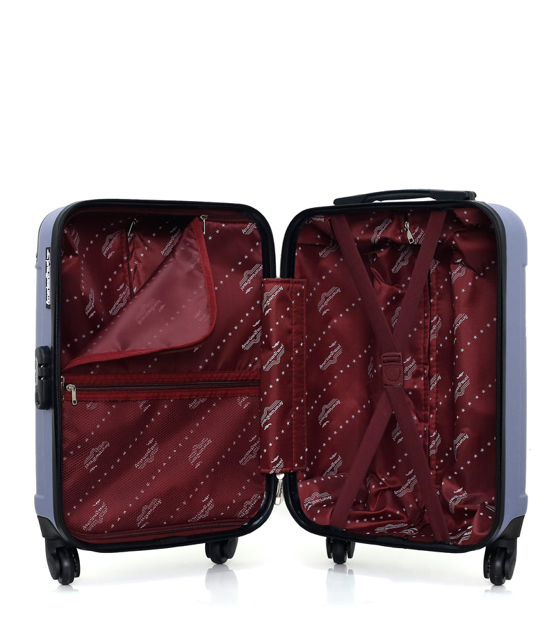 AMERICAN TRAVEL - Valise Cabine XS HARLEM-E 50 cm 4 Roues