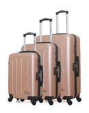 AMERICAN TRAVEL - Set de 3 Valises BRONX