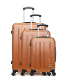 AMERICAN TRAVEL - Set de 3 Valises BRONX