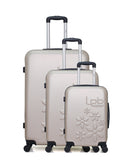LPB LUGGAGE - Set de 3 Valises ELEONOR