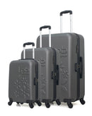 LPB LUGGAGE - Set de 3 Valises ELEONOR