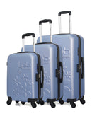 LPB LUGGAGE - Set de 3 Valises ELEONOR