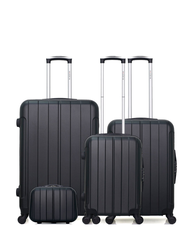 BLUESTAR - Set de 4 Valises NAPOLI-C 75 cm 4 Roues