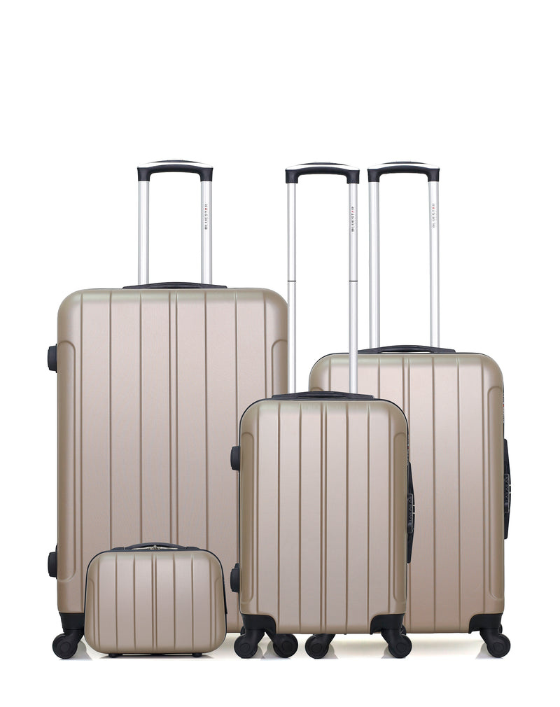BLUESTAR - Set de 4 Valises NAPOLI-C 75 cm 4 Roues