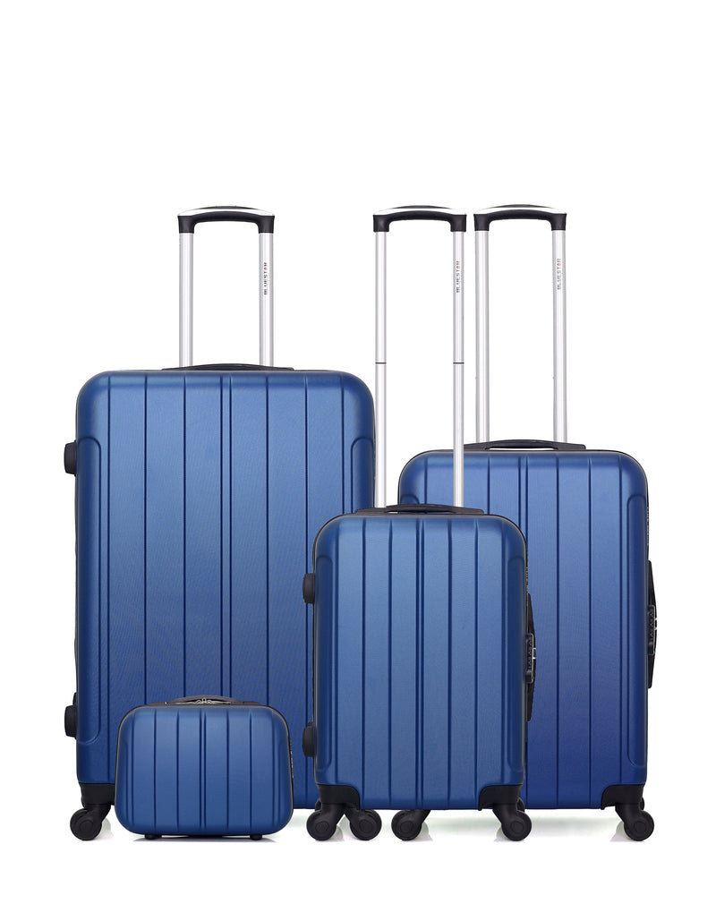 BLUESTAR - Set de 4 Valises NAPOLI-C 75 cm 4 Roues