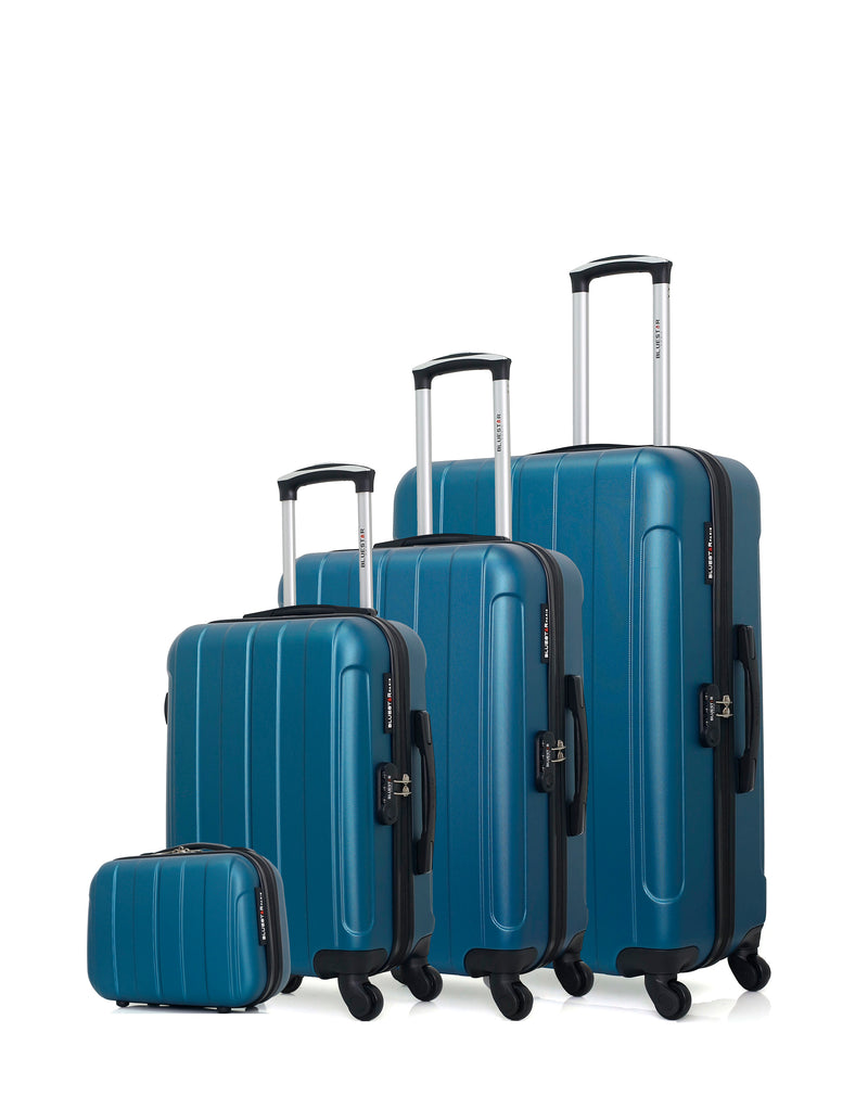 BLUESTAR - Set de 4 Valises NAPOLI-C 75 cm 4 Roues