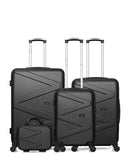 WAVE PARIS - Set de 4 Valises AMAZONE-C