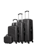 WAVE PARIS - Set de 4 Valises AMAZONE-C