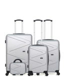 WAVE PARIS - Set de 4 Valises AMAZONE-C