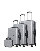 WAVE PARIS - Set de 4 Valises AMAZONE-C