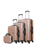 WAVE PARIS - Set de 4 Valises AMAZONE-C