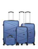 WAVE PARIS - Set de 4 Valises AMAZONE-C