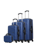 WAVE PARIS - Set de 4 Valises AMAZONE-C