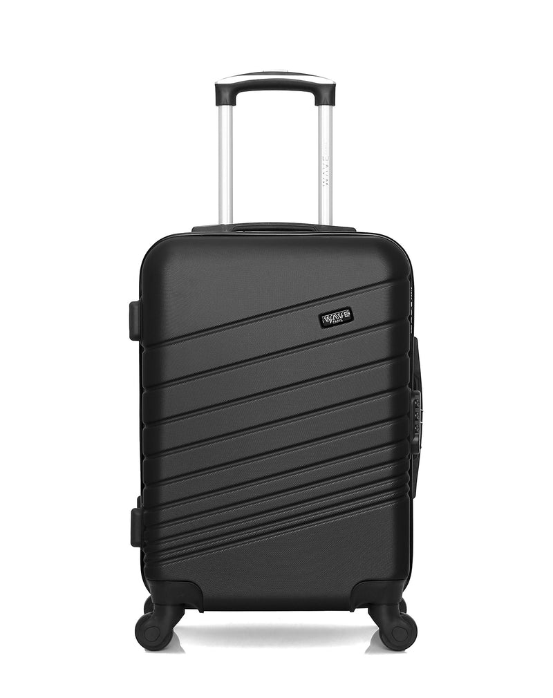 WAVE PARIS - Valise Cabine ABS TIGRE 4 Roues 55 cm