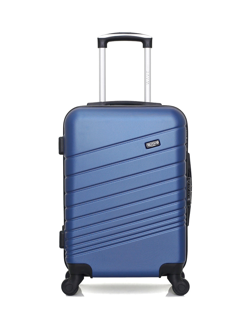 WAVE PARIS - Valise Cabine ABS TIGRE 4 Roues 55 cm
