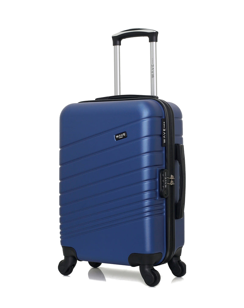 WAVE PARIS - Valise Cabine ABS TIGRE 4 Roues 55 cm
