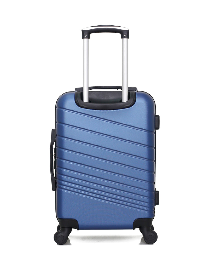 WAVE PARIS - Valise Cabine ABS TIGRE 4 Roues 55 cm