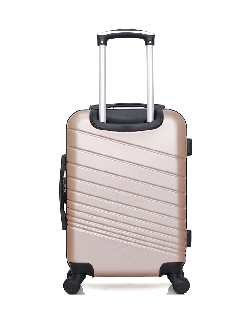 WAVE PARIS - Valise Cabine ABS TIGRE 4 Roues 55 cm